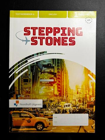 Stepping stones 1 HAVO/VWO text/work book beschikbaar voor biedingen