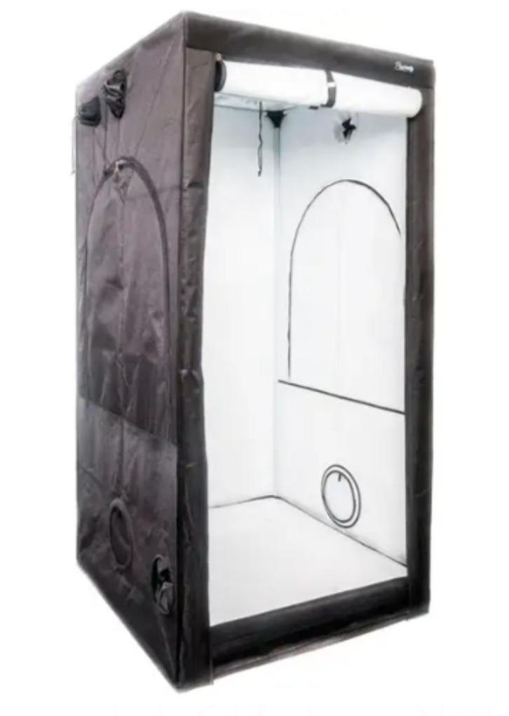 Complete kweekset, incl lamp, ventilatie, Tuin en Terras, Kweekspullen, Gebruikt, Kweektent, Ophalen