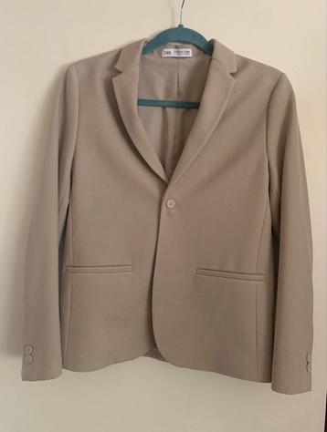 Zara Beige Blazer - Maat Onbekend beschikbaar voor biedingen