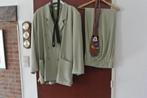 Dames Kostuum Colbert + Pantalon Maat M Merk Miel, Maat 38/40 (M), Kostuum of Pak, Miel Amsterdam, Ophalen of Verzenden