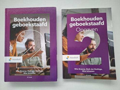 Boekhouden geboekstaafd 2, Boeken, Economie, Management en Marketing, Zo goed als nieuw, Accountancy en Administratie, Ophalen of Verzenden