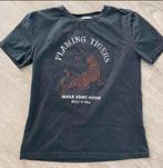 COSTES Mooi antraciet shirt met tijger , maat xs 34, Ophalen of Verzenden, Zo goed als nieuw, Korte mouw, Costes