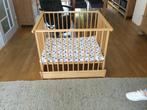 Box bopita massief beuken, Kinderen en Baby's, Boxen, Ophalen, Zo goed als nieuw, In hoogte verstelbaar