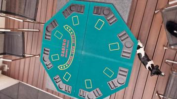 Casino Black Jack tafel voor 8 personen beschikbaar voor biedingen