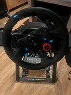 Logitech stuurwiel, versnellingspook, pedalen en racestand, Ophalen, Zo goed als nieuw, Logitech G29