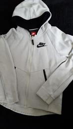 NIKE vest met rits capuchon/steekzakken 146-156.Licht grijs, Gebruikt, Meisje, Trui of Vest, Ophalen of Verzenden