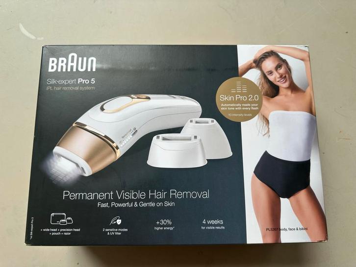 Braun IPL 5267 - Nieuw & Ongeopend!, Witgoed en Apparatuur, Persoonlijke-verzorgingsapparatuur, Nieuw, Scheren en Epileren, Ophalen of Verzenden