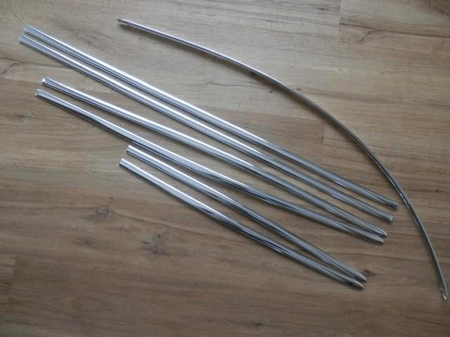 Sierlijsten 7-delig set VW Kever 1952 tot 1962, Auto diversen, Auto-accessoires, Nieuw, Ophalen of Verzenden