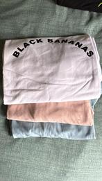 3x Black bananas shirtjes maat L, Ophalen of Verzenden, Zo goed als nieuw, Zwart