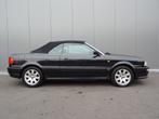 Audi Cabriolet 2.6 | LEDER | HARDTOP | (bj 1997, automaat), Auto's, Zwart, 4 stoelen, Leder, Bedrijf