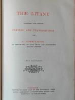 The Litany mooi antiek religieus boek uit Engeland uit 1884., Ophalen of Verzenden