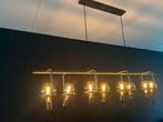 Industriële Hanglamp Pronto Wonen - 8 Lampen, Huis en Inrichting, Lampen | Hanglampen, Ophalen, Zo goed als nieuw, Metaal, Minder dan 50 cm