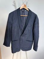 Zara man linen colbert blazer jasje maat 46. Blauw., Kleding | Heren, Kostuums en Colberts, Ophalen of Verzenden, Zo goed als nieuw