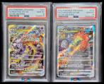 PSA 10 combiset Mewtwo #221 en Charizard #212 Vstar Universe, Ophalen of Verzenden, Zo goed als nieuw