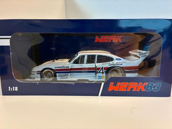 19563: Ford Capri Turbo Gr.5 - Lili Reisenbichler - DRM 1982, Hobby en Vrije tijd, Modelauto's | 1:18, Nieuw, Auto, Overige merken