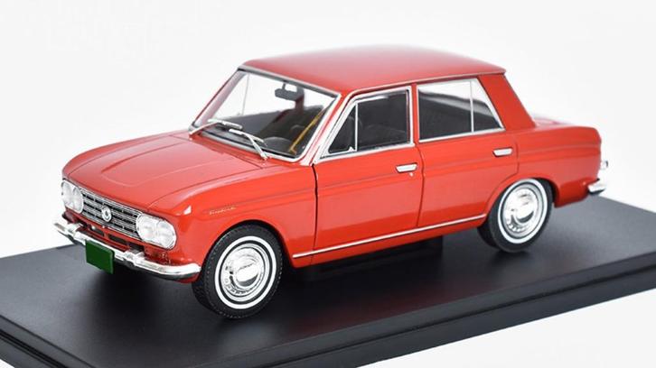 Datsun Bluebird Tizoc 410 1964, Hobby en Vrije tijd, Modelauto's | 1:24, Nieuw, Auto, Overige merken, Ophalen of Verzenden