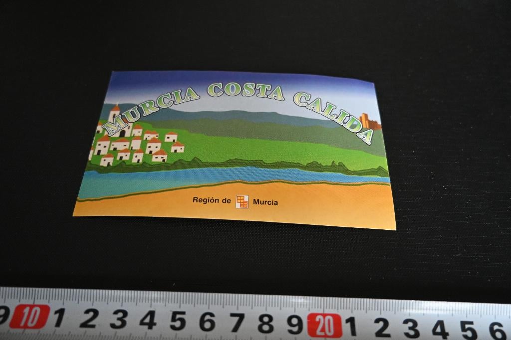 sticker Murcia Costa Calida Región Murcia, Ophalen, Zo goed als nieuw