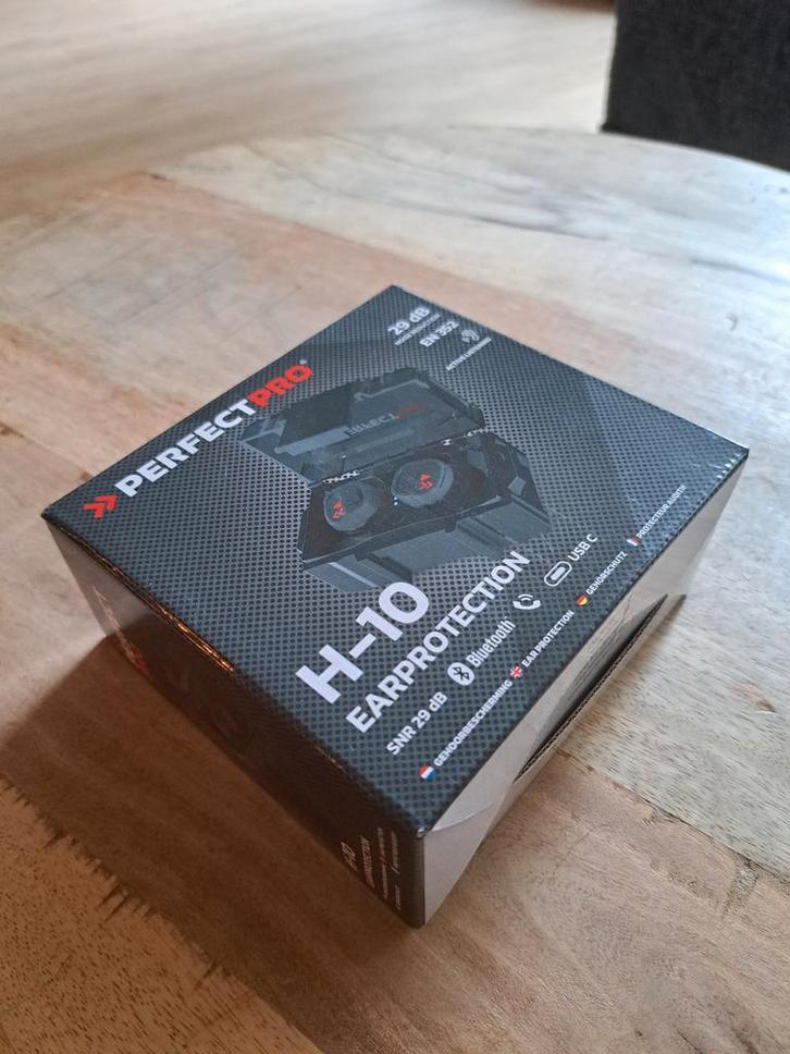 PerfectPro H-10 Oorbescherming - Zo goed als nieuw!, Doe-het-zelf en Verbouw, Gehoorbeschermers, Zo goed als nieuw, Bluetooth
