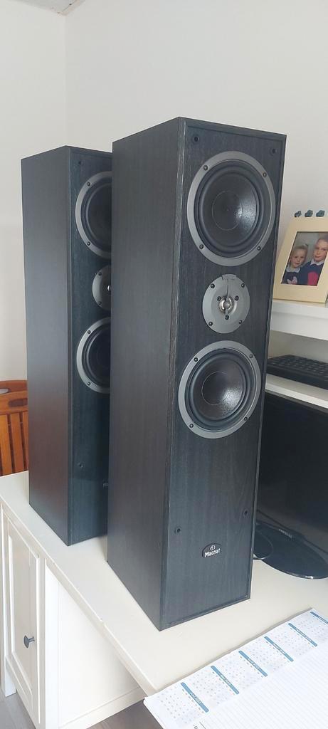 Magnat project 4 luidsprekers ( Gereviseerd), Audio, Tv en Foto, Luidsprekers, Zo goed als nieuw, Front, Rear of Stereo speakers