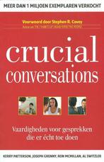 Crucial conversations - Kerry Patterson - NL editie, Verzenden, Zo goed als nieuw, Kerry Patterson