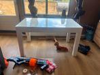 Hoog glans tafel, Huis en Inrichting, Ophalen of Verzenden, Vijf personen of meer, Rechthoekig, 50 tot 100 cm