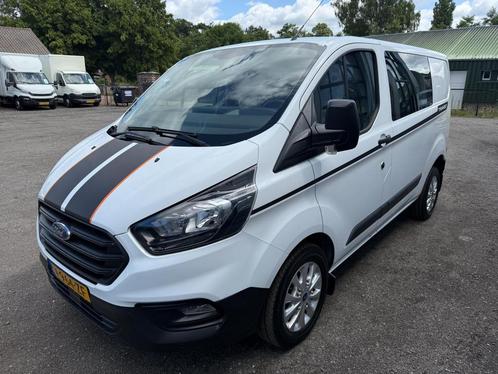 Ford Transit Custom 2.0 TDCI Dubbel Cabine / Airco / Euro 6, Auto's, Bestelauto's, Bedrijf, Te koop, ABS, Airconditioning, Boordcomputer