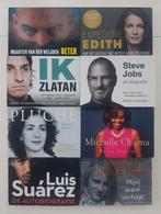 8x Dwarsligger Biografie oa. Suárez, Obama, Halsema, Bloemen, Ophalen of Verzenden