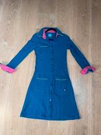 Tante Betsy jurk maat S (36/38) blauw, Kleding | Dames, Jurken, Blauw, Ophalen of Verzenden, Knielengte, Maat 36 (S)