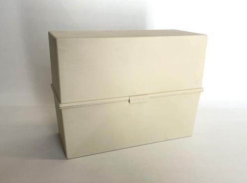kunststof kaartenbak met kunststof alfabet tabbladen, Diversen, Bureau-accessoires, Gebruikt, Ophalen of Verzenden
