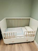 Wit ledikant (Myllra met lade plus Himlavalv 3D matras), Kinderen en Baby's, Babywiegjes en Ledikanten, Ophalen, Zo goed als nieuw