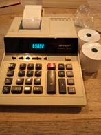 SHARP Compet cs-2612 rekenmachine met printer kassa, Ophalen of Verzenden