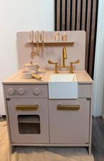 Petit Amelie Roze keukentje, Kinderen en Baby's, Speelgoed | Speelkeukens, Ophalen, Zo goed als nieuw, Hout, Speelkeuken