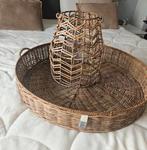 Dienblad rattan riviera maison, Ophalen, Zo goed als nieuw, Rechthoekig, Riet