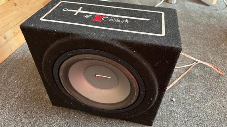 Excalibur X5 12" subwoofer set 1120W, Auto diversen, Autospeakers, Gebruikt, Ophalen