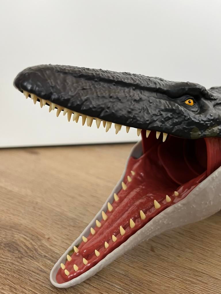 Te koop Mosasaurus mattel, Kinderen en Baby's, Speelgoed | Actiefiguren, Ophalen, Zo goed als nieuw