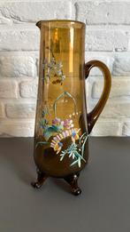 Antieke glazen kan Boheems Art Nouveau, Antiek en Kunst, Antiek | Glas en Kristal, Ophalen of Verzenden