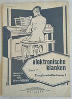 bladmuziek Elektronische klanten band 7 Zangbundelliederen I, Ophalen of Verzenden, Gebruikt, Overige soorten, Orgel