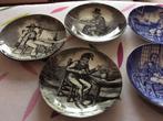 Bordjes.    Antiek.    Sfinx. en. Old Chelsea., Antiek en Kunst, Verzenden