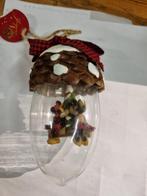 -	kerstboom hanger micky en minnie,van glas, Diversen, Kerst, Ophalen of Verzenden
