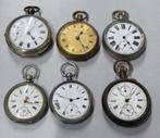 6X vintage antiek zakhorloge pocket watch zak-horloge vtg, Antiek en Kunst, Ophalen of Verzenden