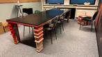 Eettafel by Coen Blankwaard (kunstobject), Huis en Inrichting, Tafels | Eettafels, Ophalen, Gebruikt, 100 tot 150 cm, 200 cm of meer