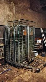 grote rolcontainers inklapbaar en nestbaar opslag haardhout, Doe-het-zelf en Verbouw, Transportwagens, Ophalen of Verzenden