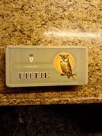 Sigarendoos uiltje mooi oud doosje. L 23,3 Di 11,5 Ho 4, Verzamelen, Ophalen of Verzenden, Gebruikt