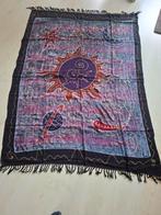 Nieuwe Batik Lap - Wandkleed / Tafelkleed, 100 tot 150 cm, Bruin, Nieuw, Bohemian