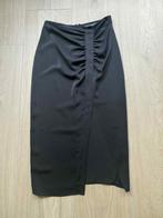 Zwarte enkelrok met split van Zara maat XS, Kleding | Dames, Rokken, Verzenden, Zo goed als nieuw, Maat 34 (XS) of kleiner, Onder de knie