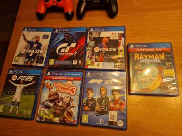 PS4 spellen zoals FC25 en Gran Turismo 7 beschikbaar voor biedingen
