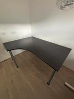 Bureau zwart hoekbureau Galant IKEA, Huis en Inrichting, Bureaus, Ophalen, Gebruikt, Bureau
