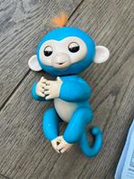 interactief Fingerling aapje blauw met gebruiksaanwijzing, Ophalen of Verzenden