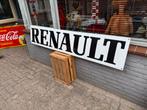 RENAULT oud emaille reclamebord XL, Ophalen, Reclamebord, Gebruikt, .