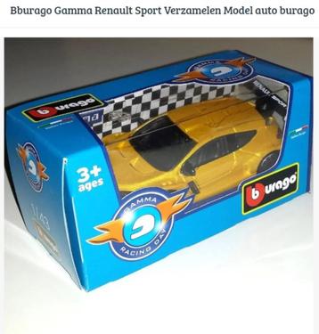 Bburago Gamma Renault Sport Verzamelen Model auto burago beschikbaar voor biedingen